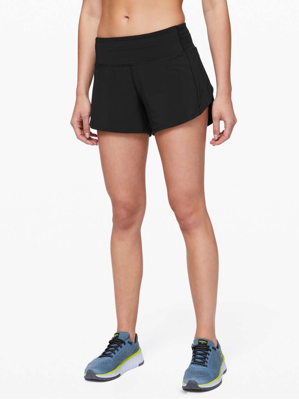Lululemon Speed Up Short Long *4" Updated Fit Black Size 6